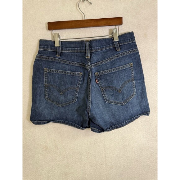 LEVI'S Women 501 Shorts Jeans Size 28,  Button Fly  Beach Denim - Picture 4 of 8